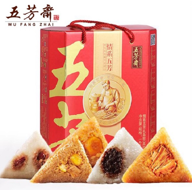 嘉兴特产五芳斋粽子五芳斋粽子情系五芳